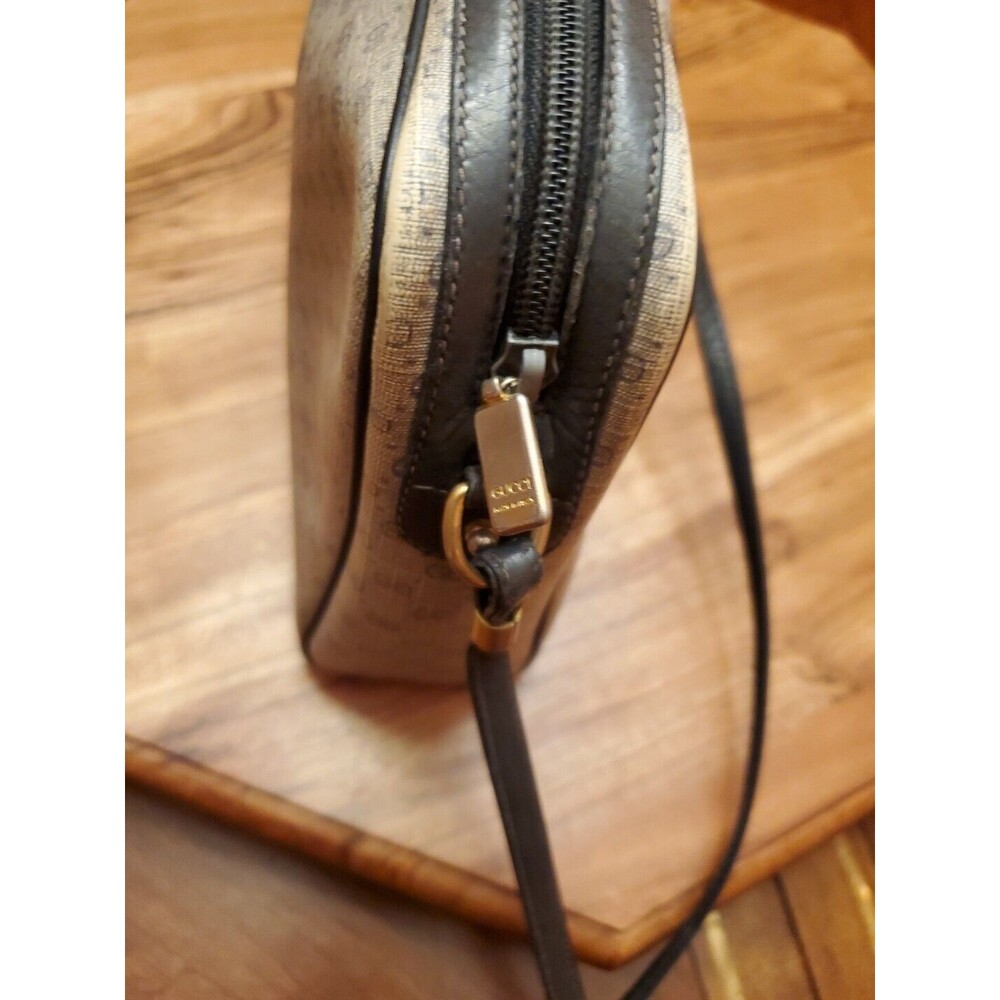 Vintage Gucci Ophidia Web GG Supreme Navy Canvas Crossbody Bag - Picture 10 of 16